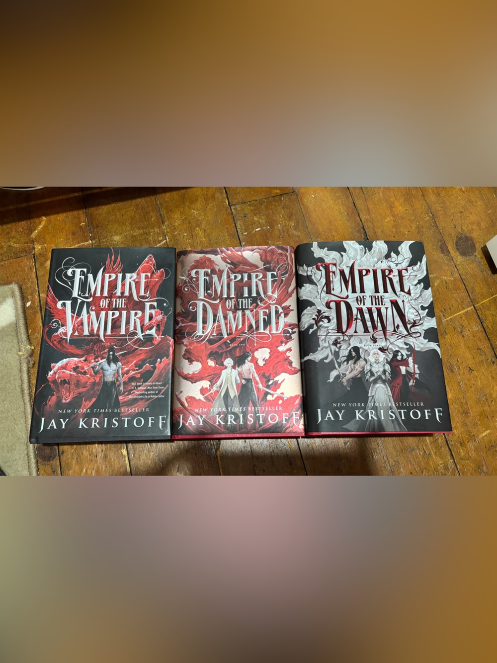 Empire of the Vampire Trilogy By Jay Kristoff